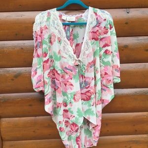 ⚜️ VICTORIA'S  SECRET DEADSTOCK Sexy  FLORAL LINGERIE NWOT 2 piece Set NWOT